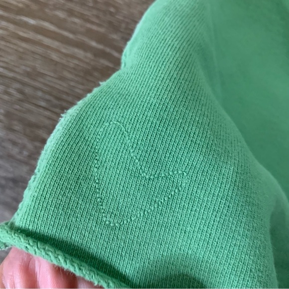 Frank & Eileen Tee lab Womens green drawstring distressed sweat shorts L - Picture 7 of 12